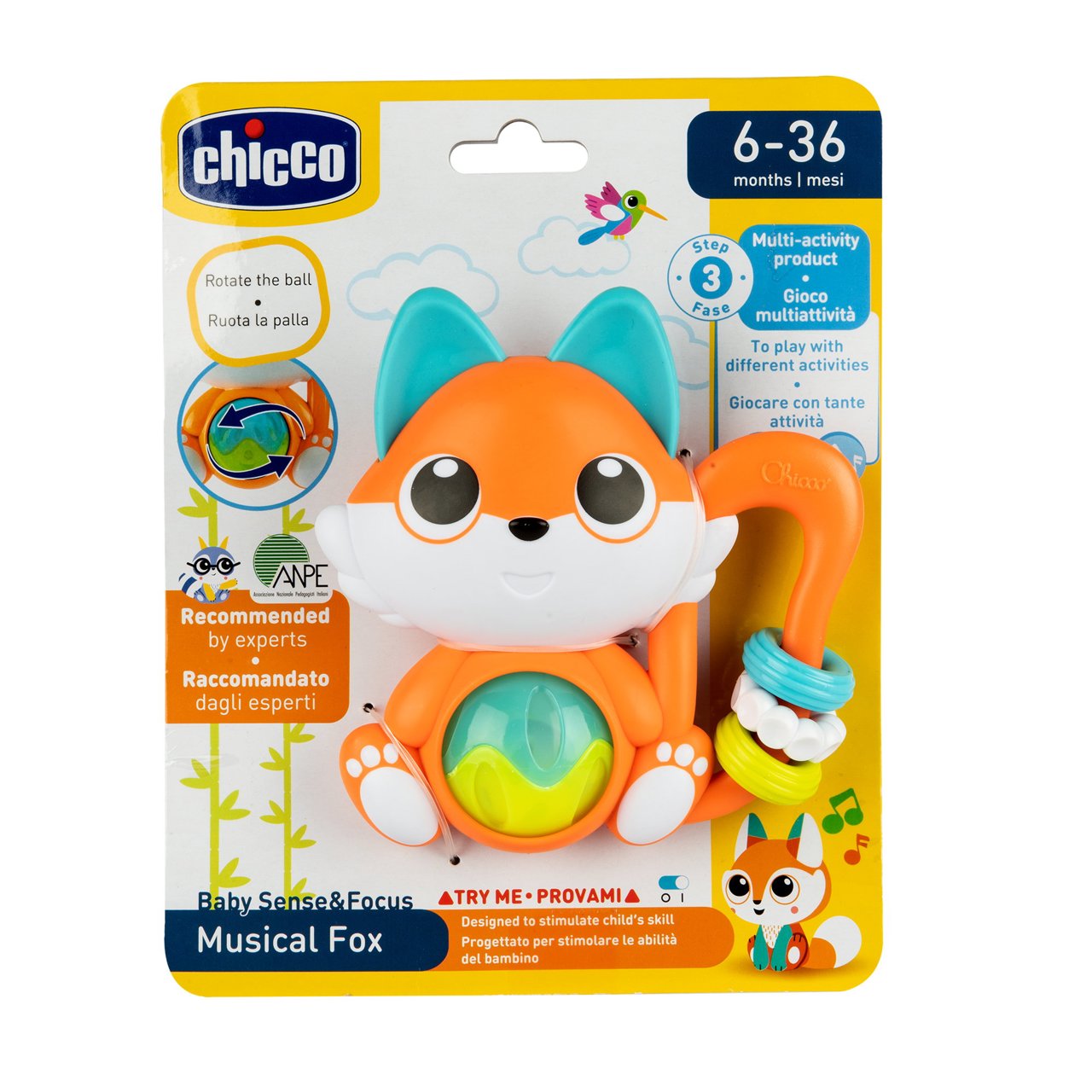 Sonajero Musical Fox
