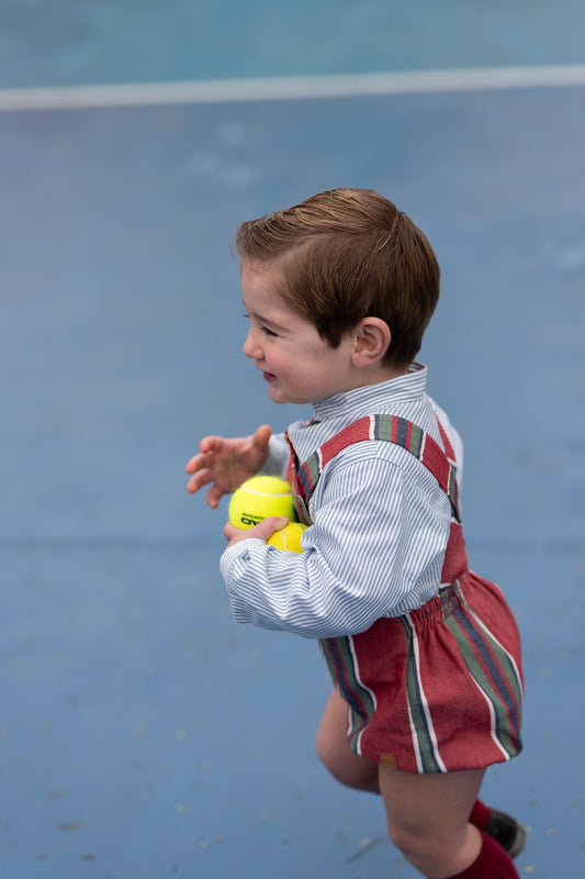 Conjunto Peto Rayas Niño Jose Varon