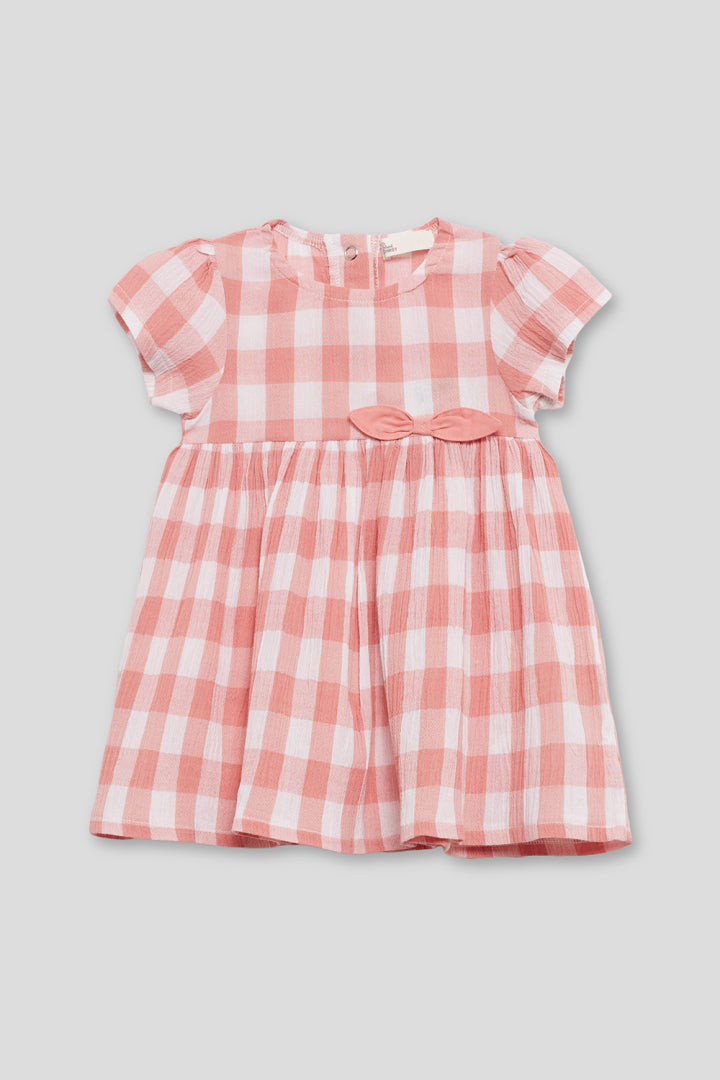 Vestido Vichy Rosa