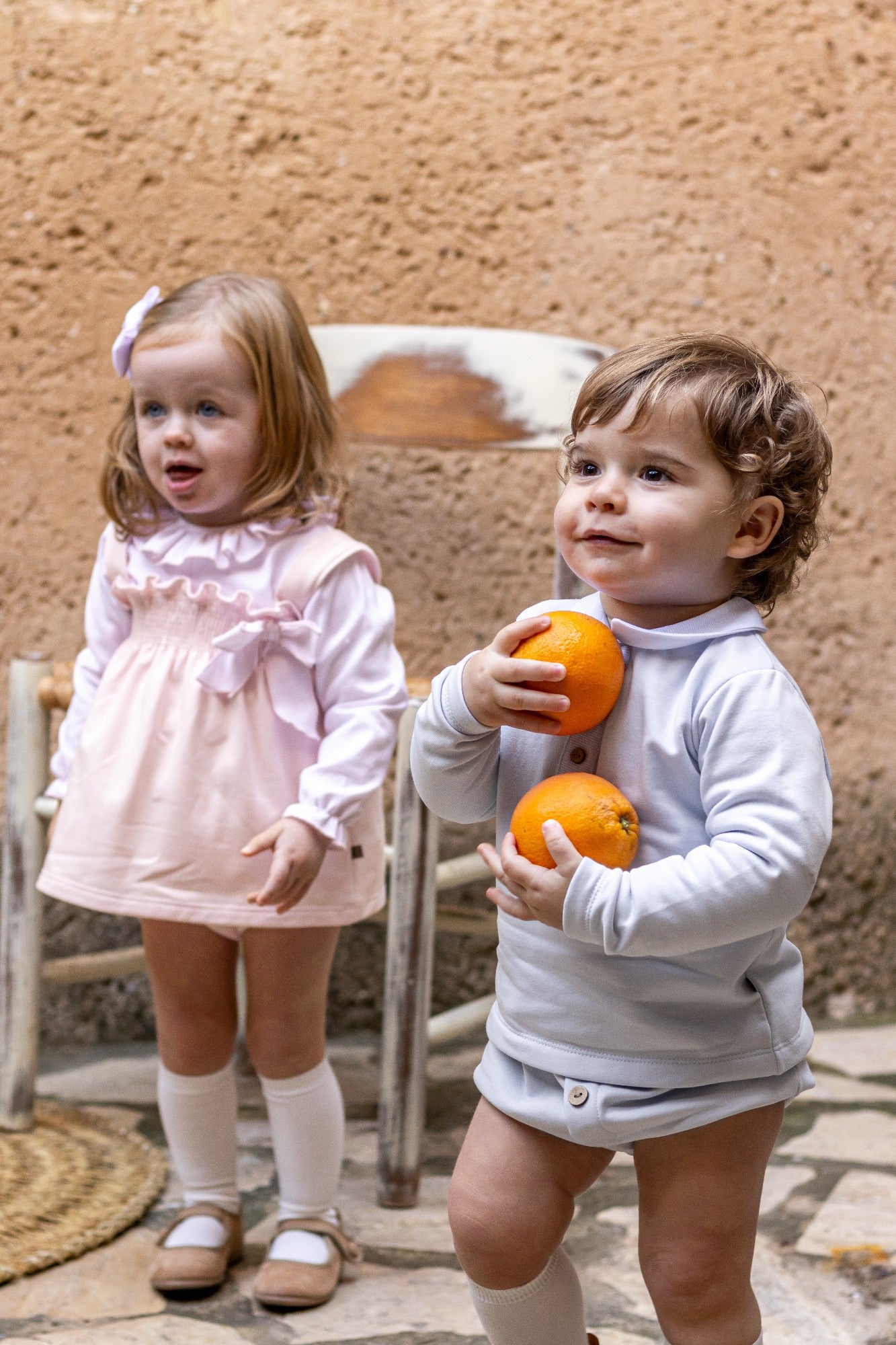 Conjunto Pololo Lechebe Rosa