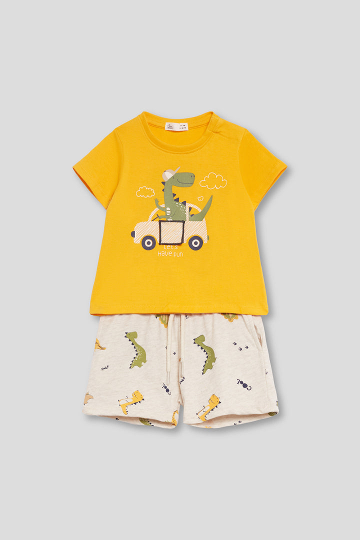 Conjunto Dino Open Car