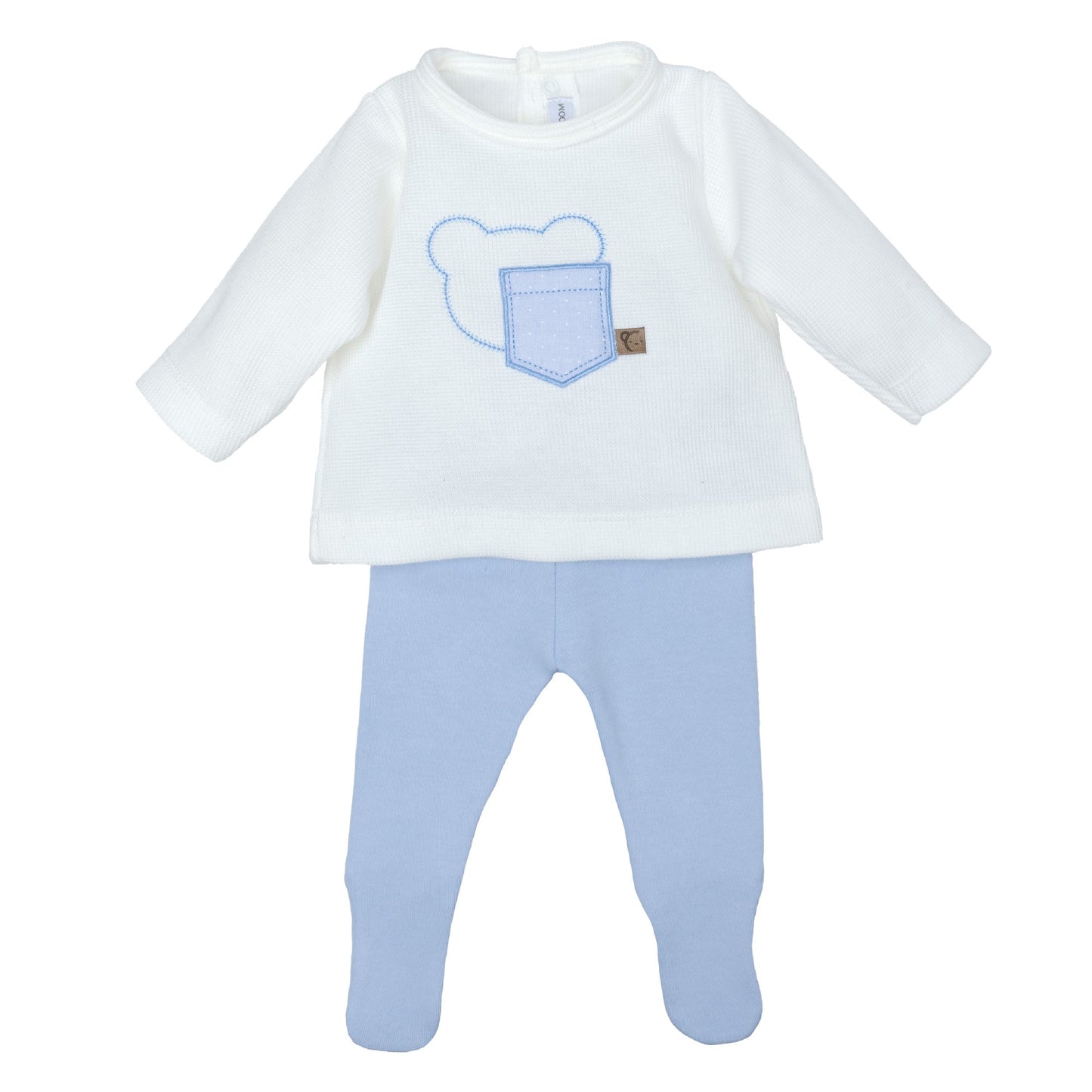 Conjunto Polaina Laza Azul