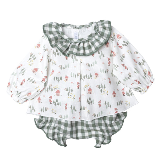Conjunto Pololo Lalin Verde