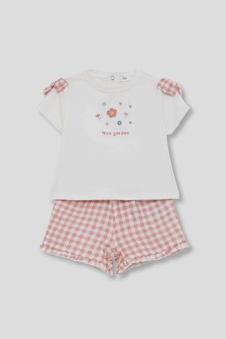 Conjunto Short Nice Garden