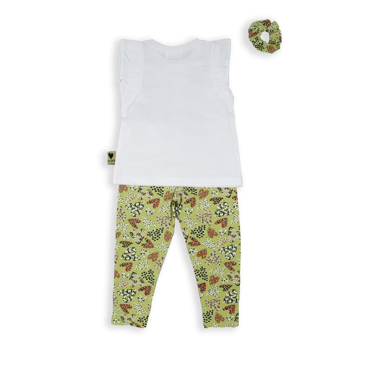 Leggings Corazones Florales