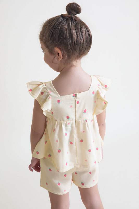 Conjunto Short Fresas