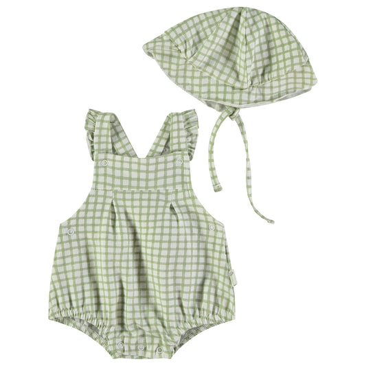 Conjunto Peto Gorro Vichy