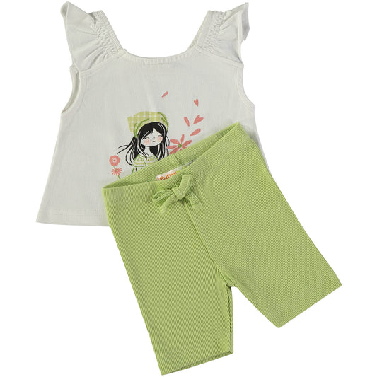 Conjunto Playing Whit Petals