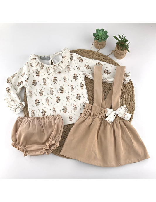 Conjunto 3 Piezas Animals