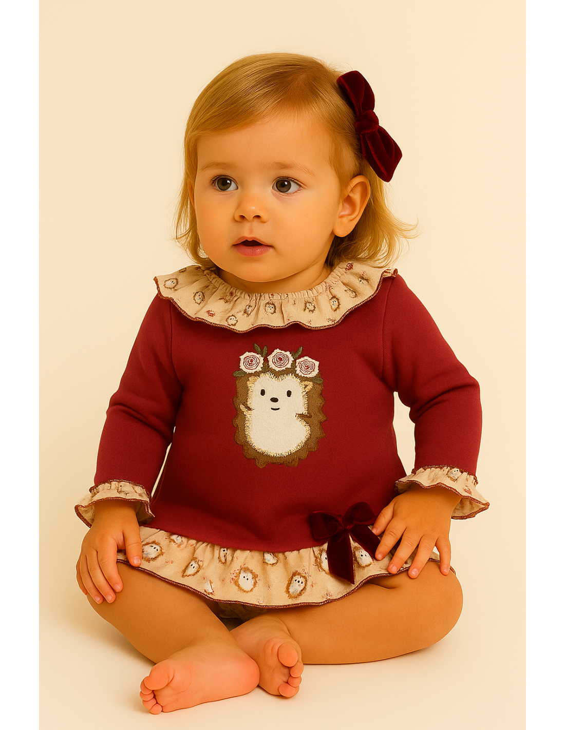 Vestido Erizo Queen