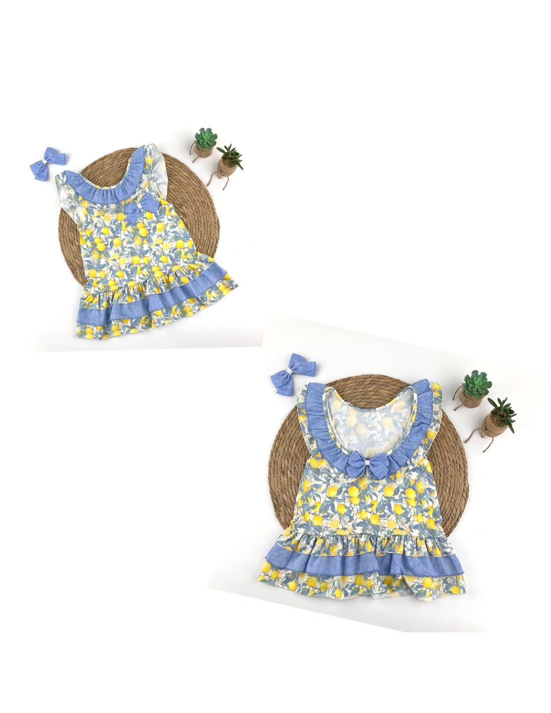 Conjunto Azul Limones