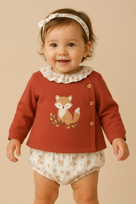 Conjunto Niña Fox
