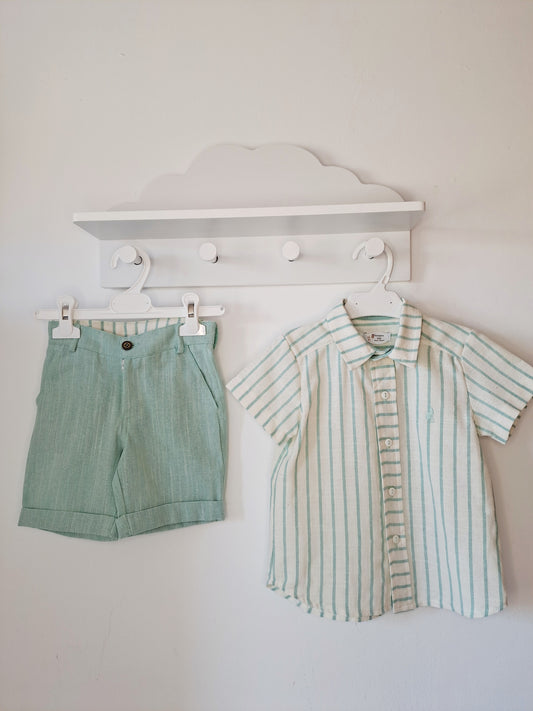 Conjunto Niño Verde Agua