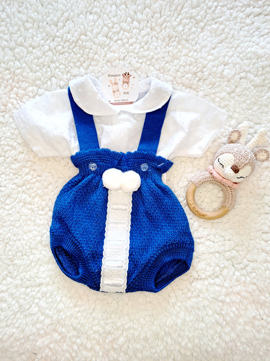 Hilo Camisa Plumeti Azul