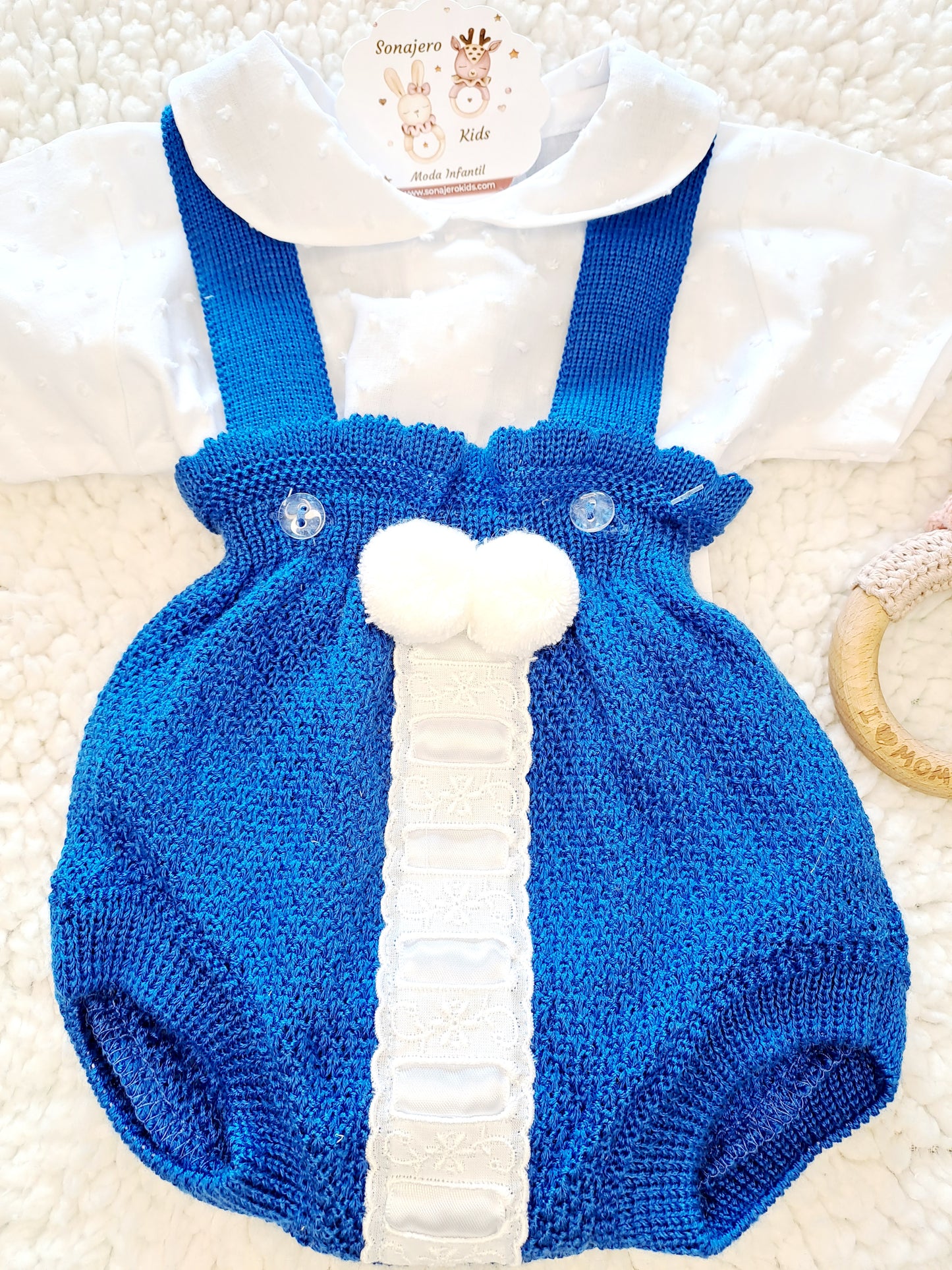 Hilo Camisa Plumeti Azul