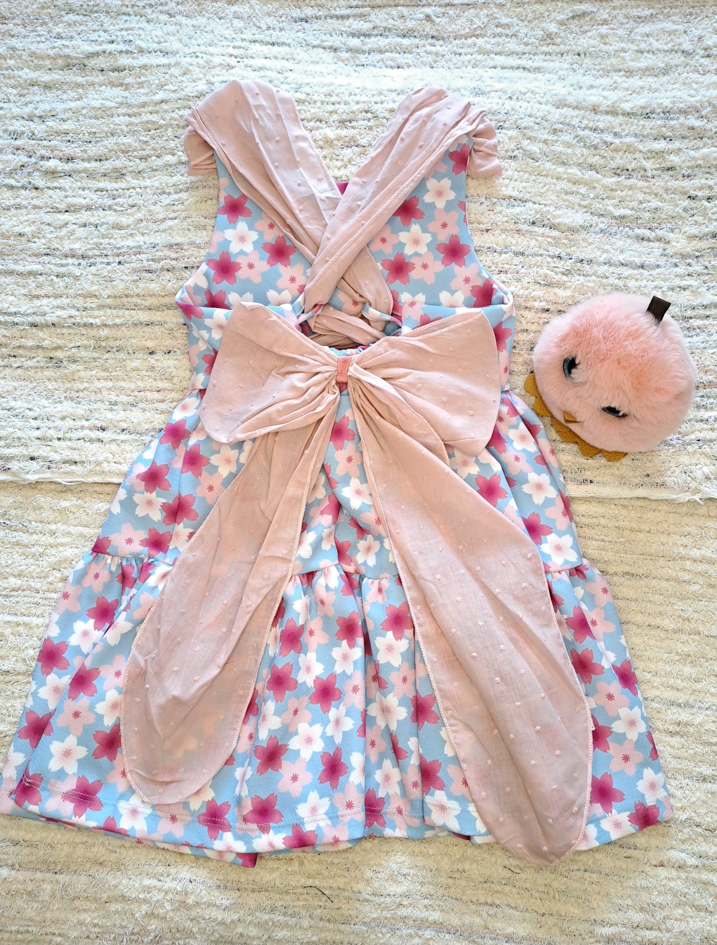 Vestido Tirantes Cruzados Plumeti