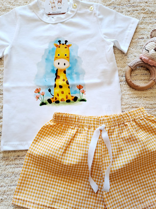 Conjunto Jirafa Sentada