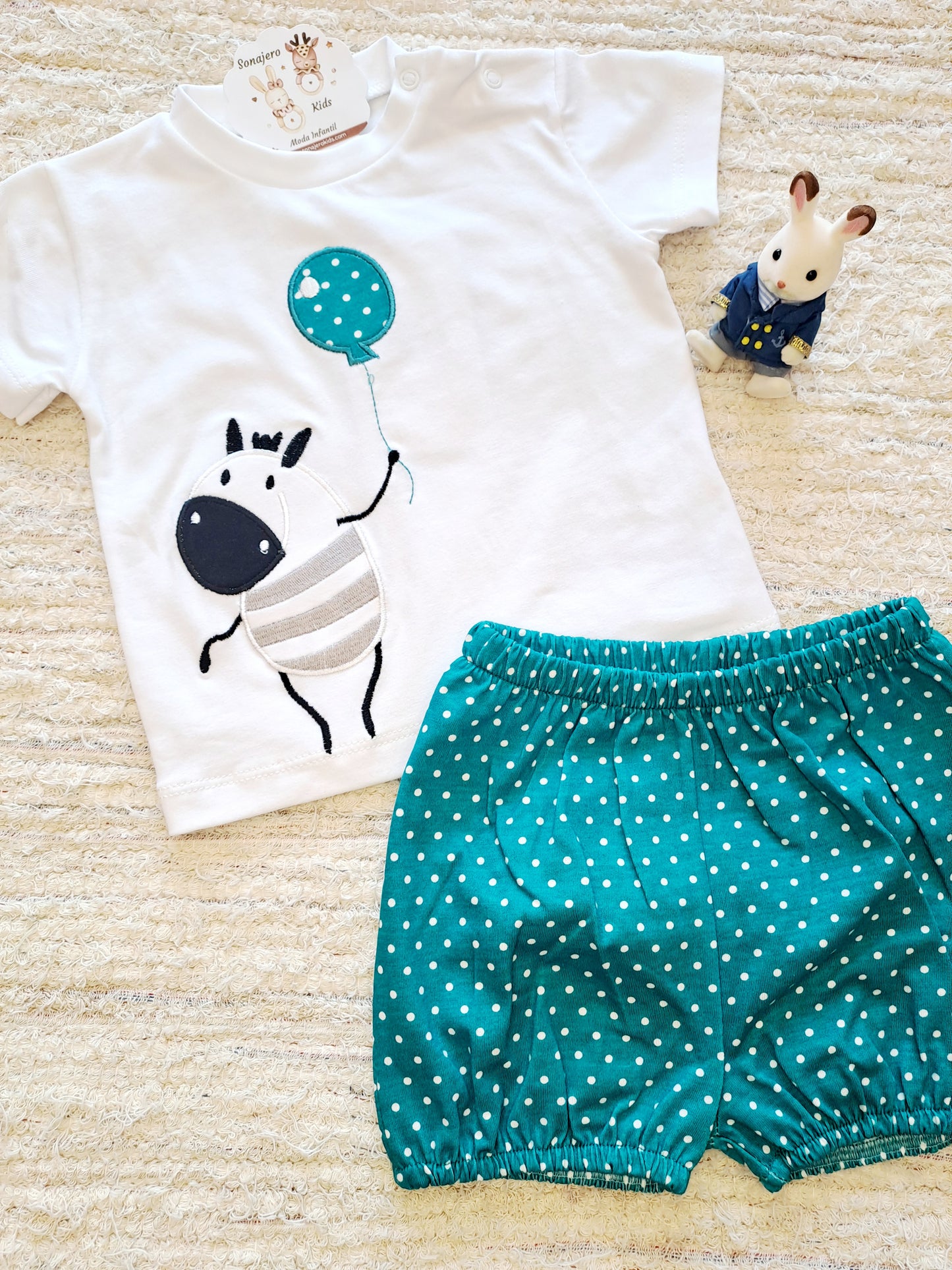 Conjunto Niño Turquesa