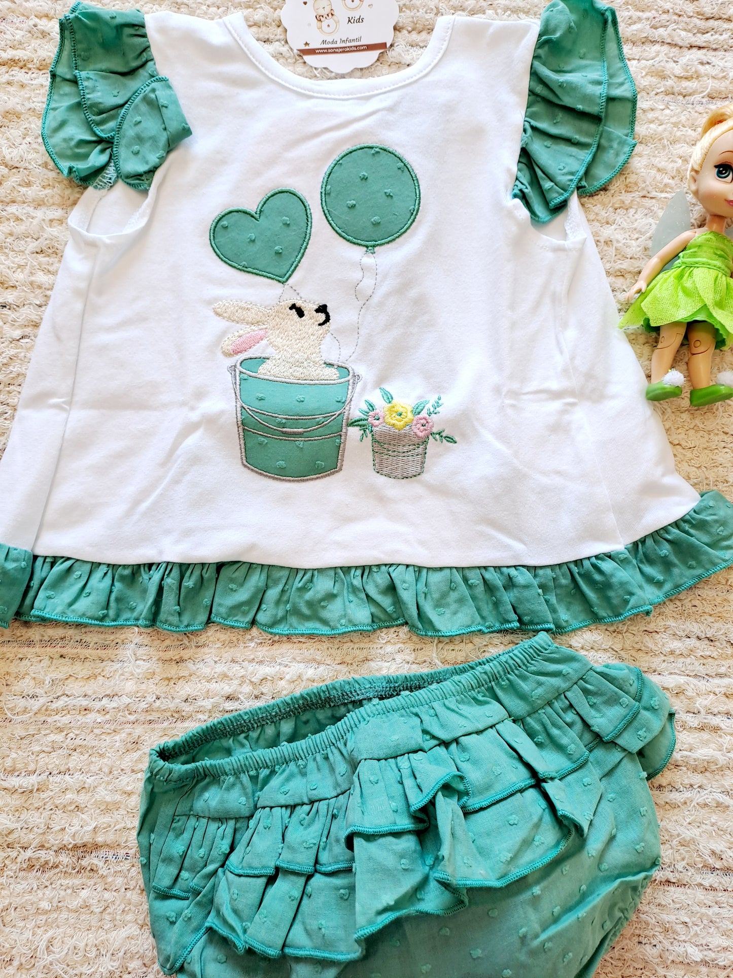 Conjunto Plumeti Verde