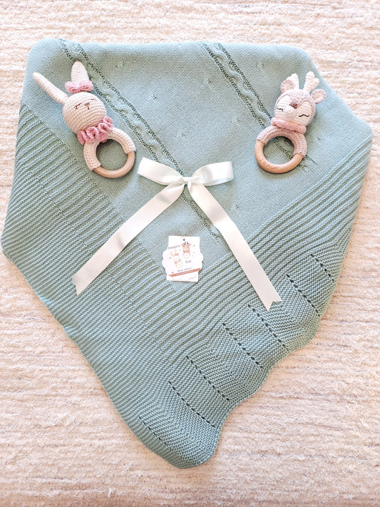 Toquilla Lana Dralón Verde