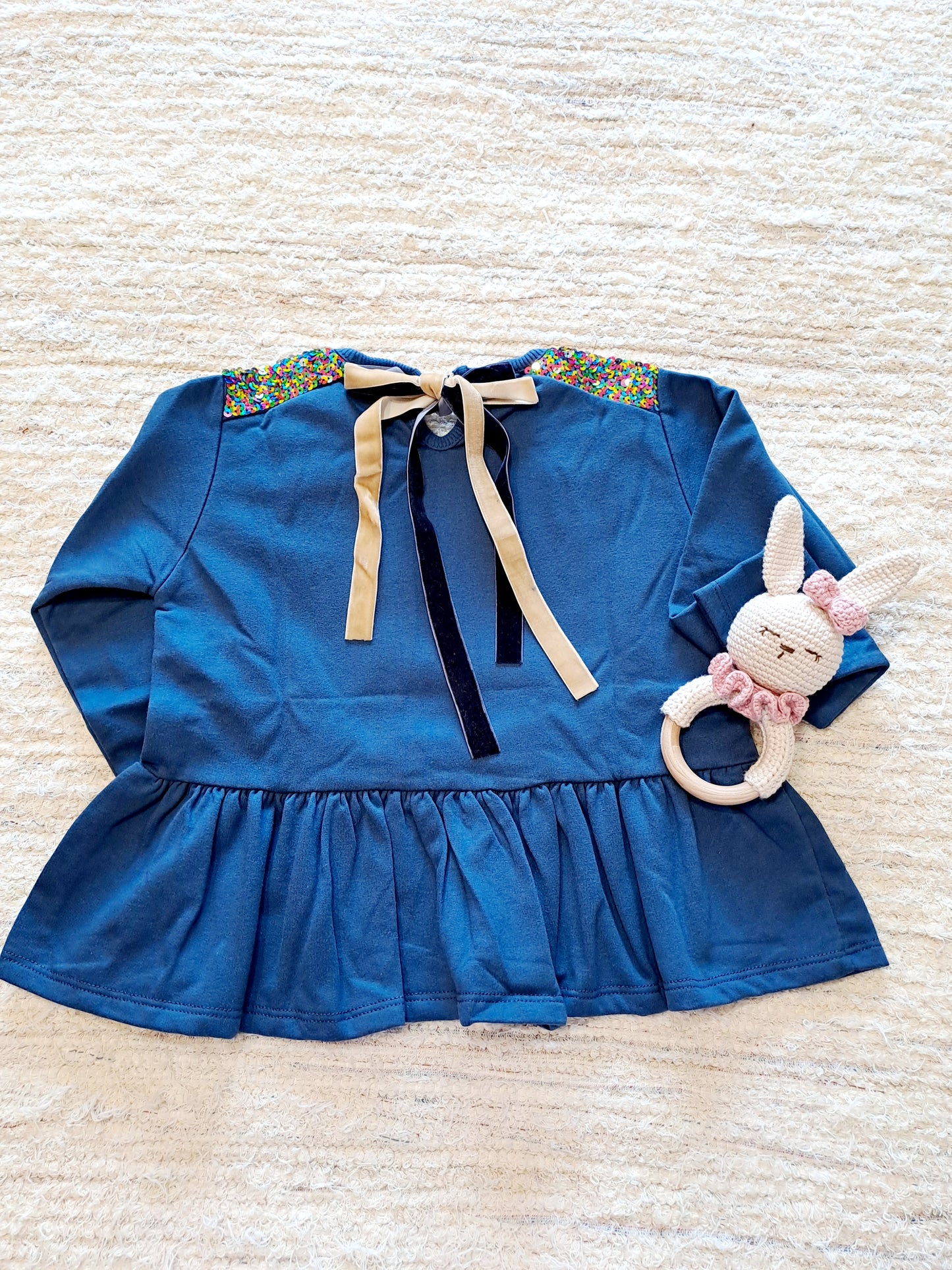 Sudadera Lentejuela Lazo