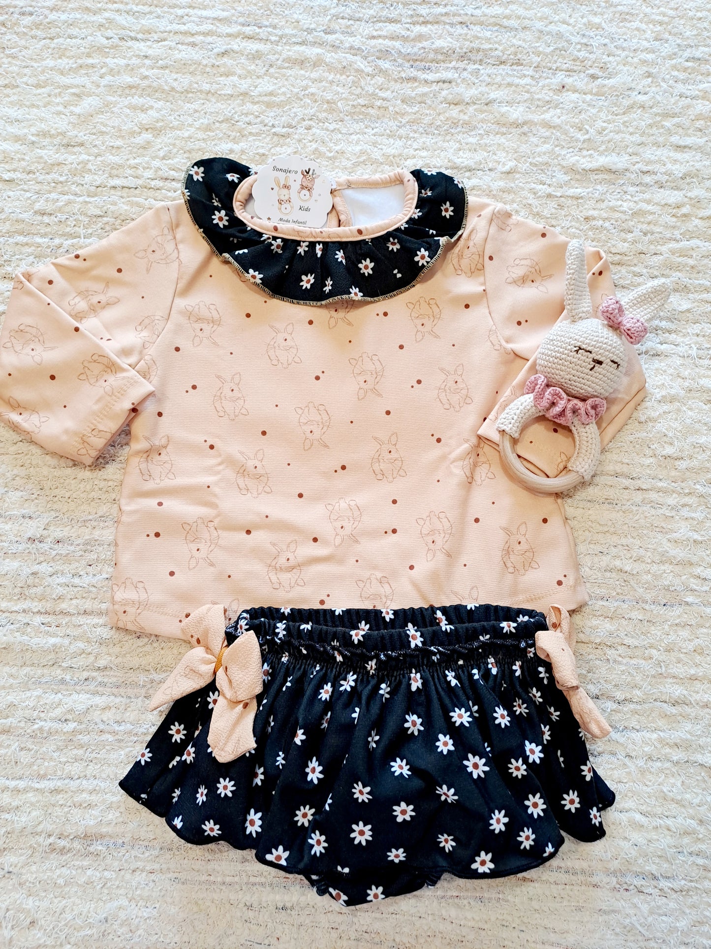 Conjunto Falda Black Rabit