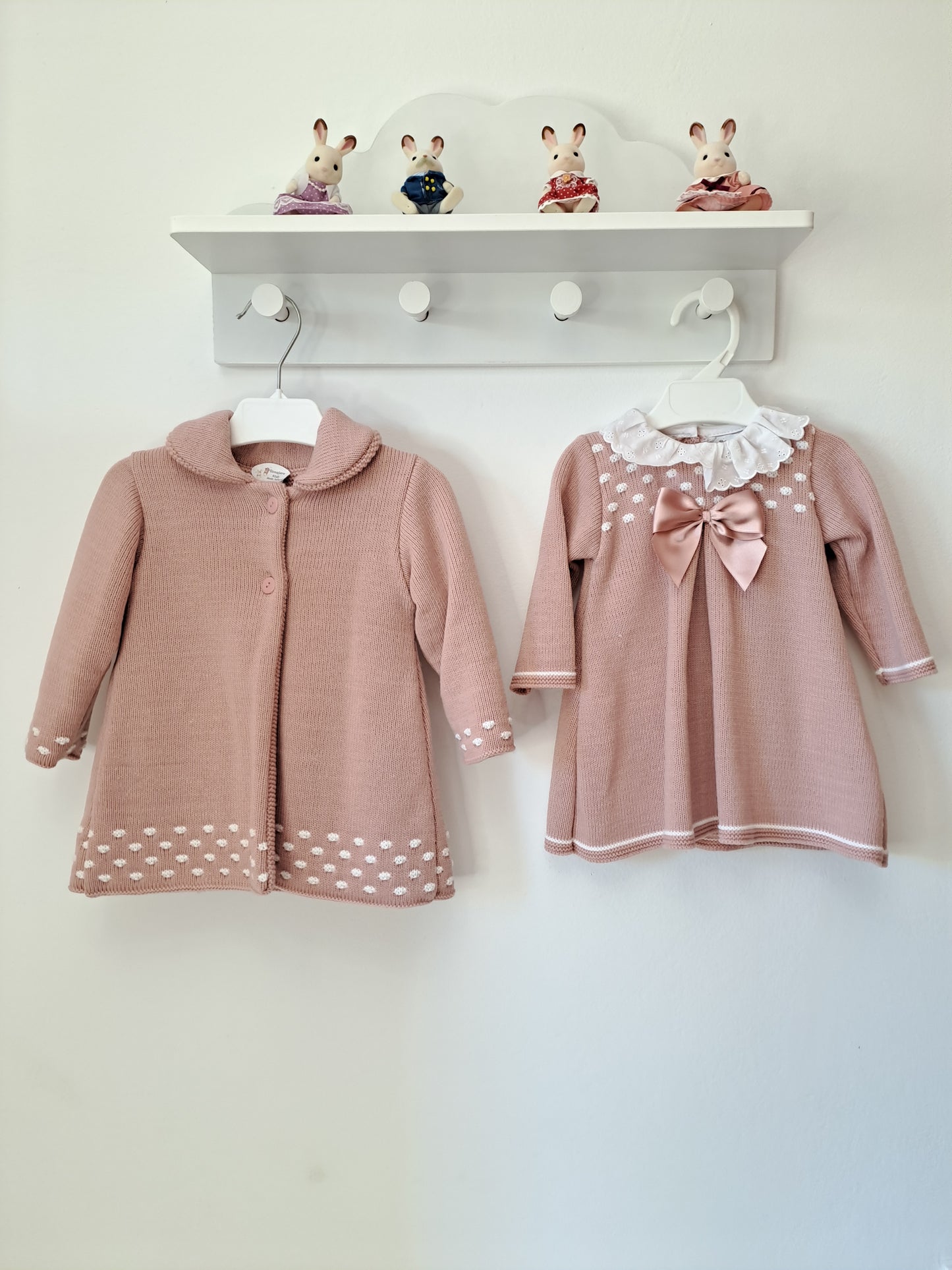 Conjunto Abrigo Vestido