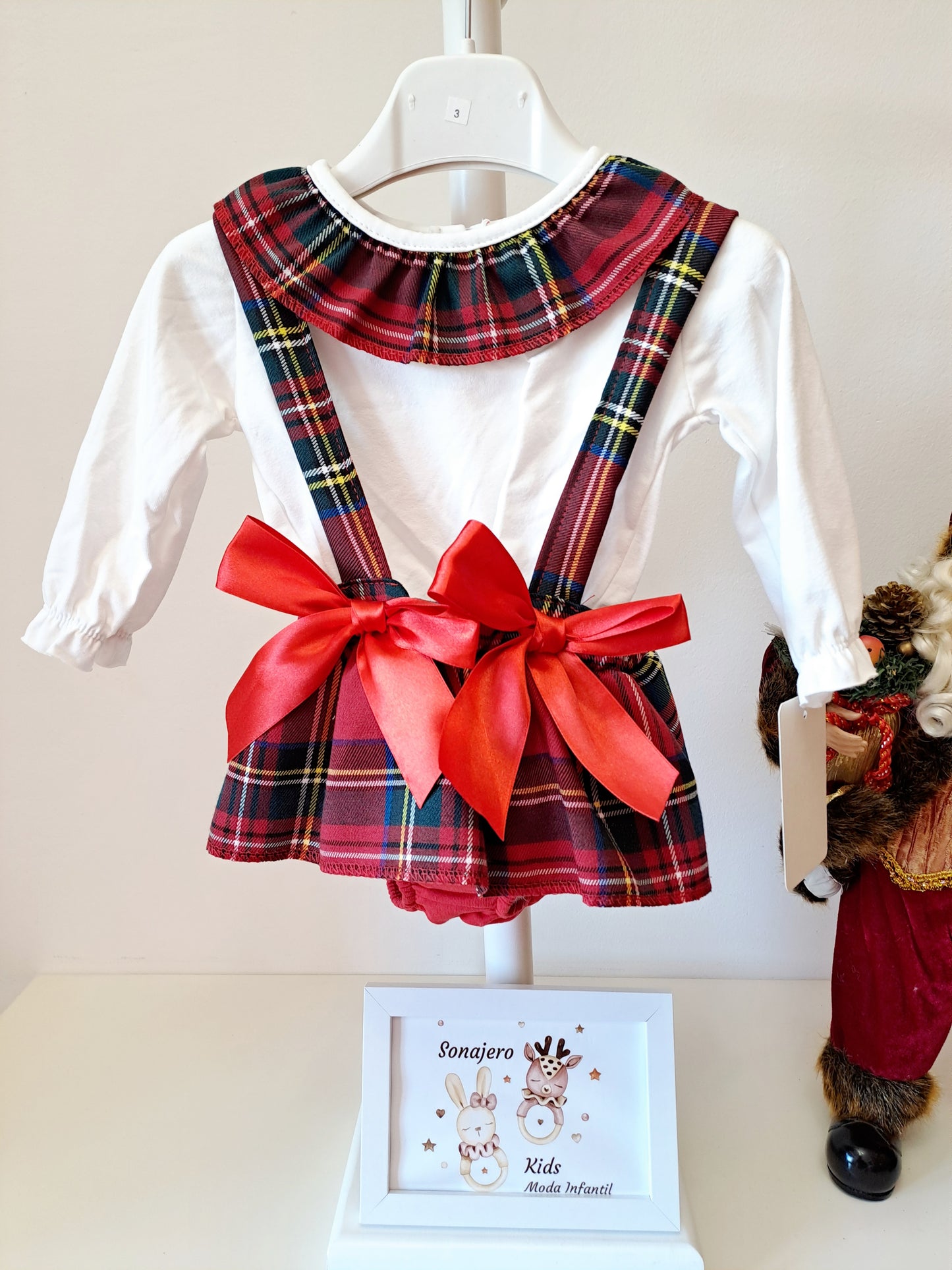 Conjunto Ingles Rojo