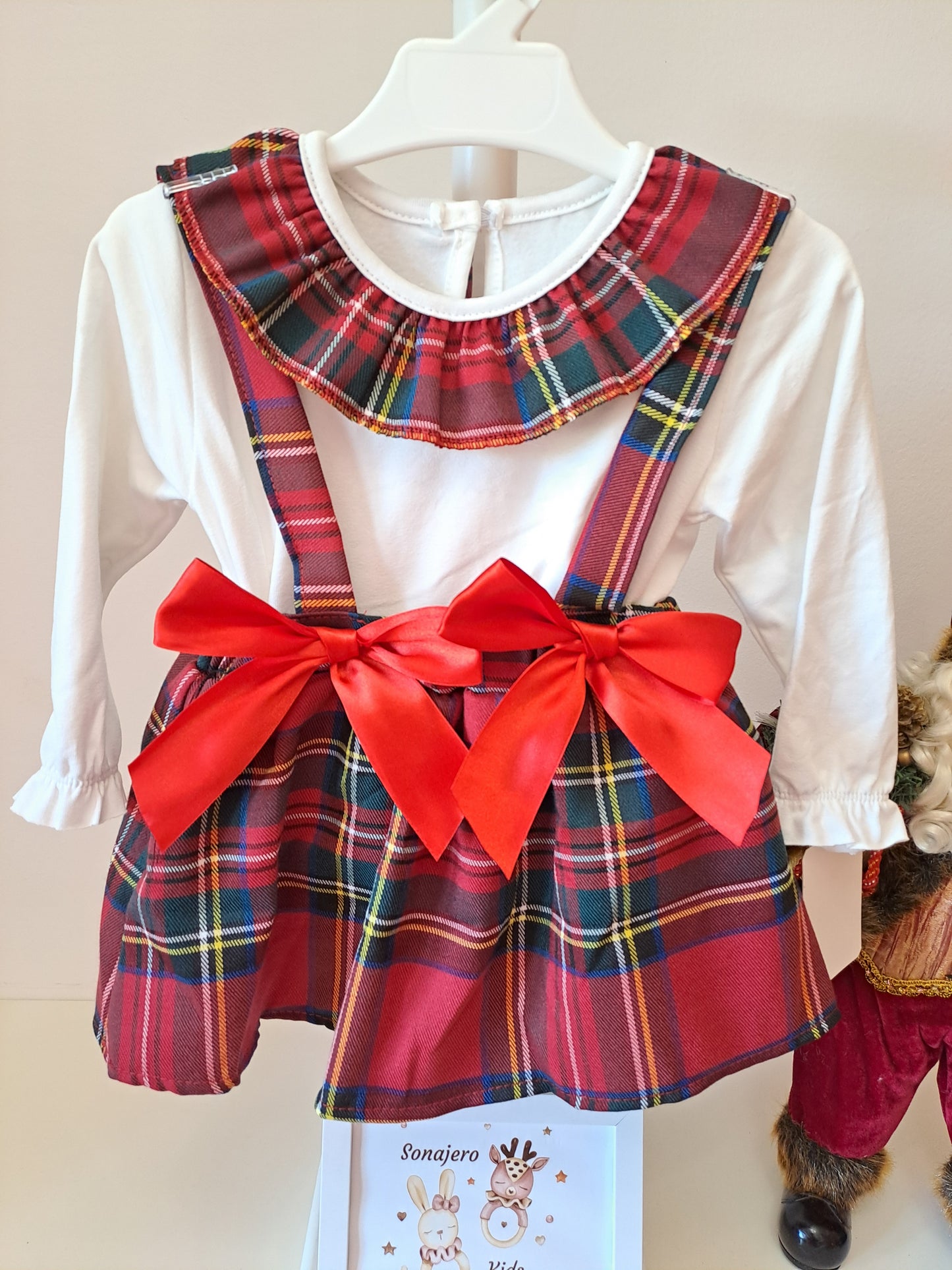 Pichi Niña Ingles Rojo