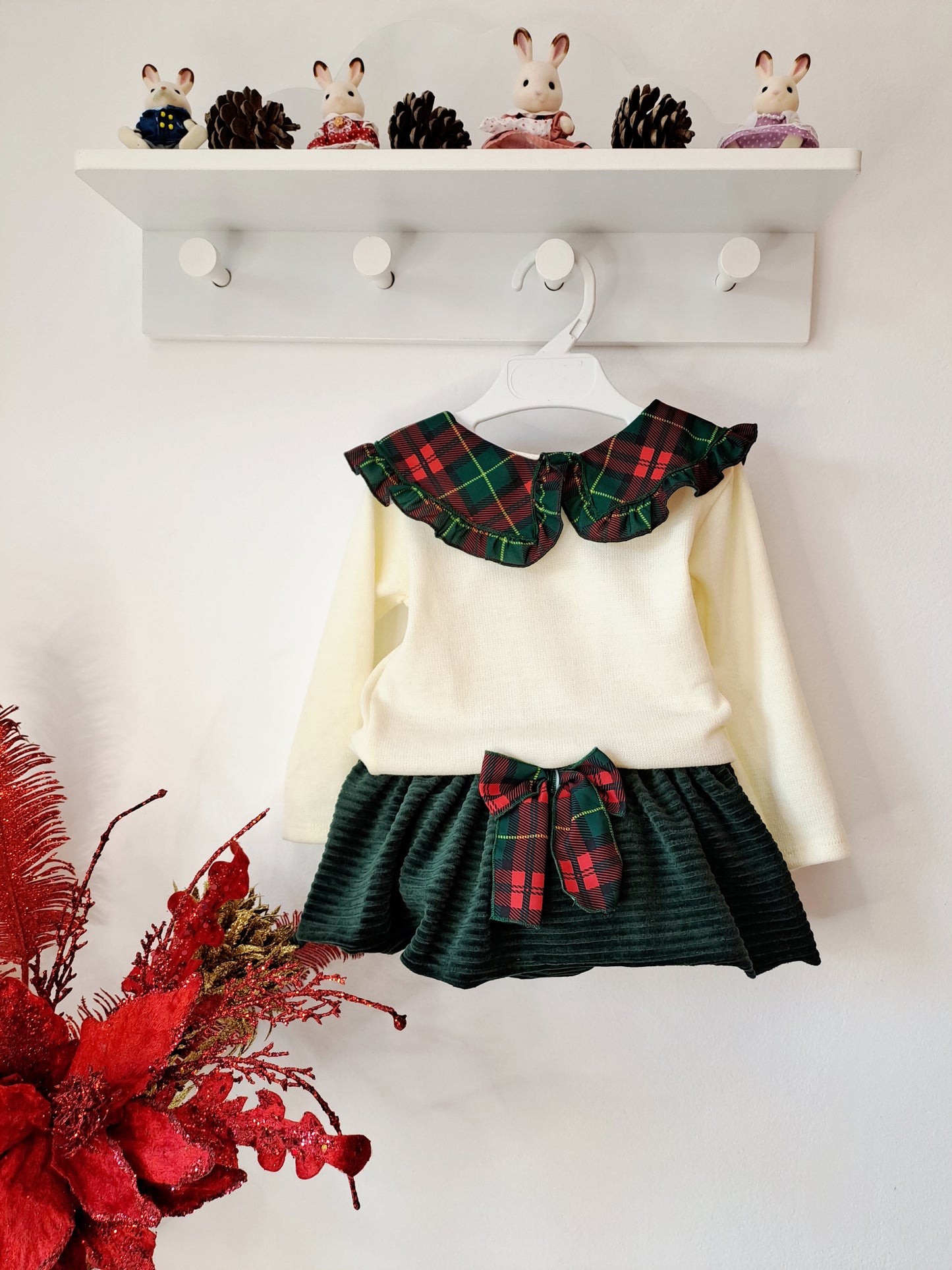 Conjunto Niño Beige Pana