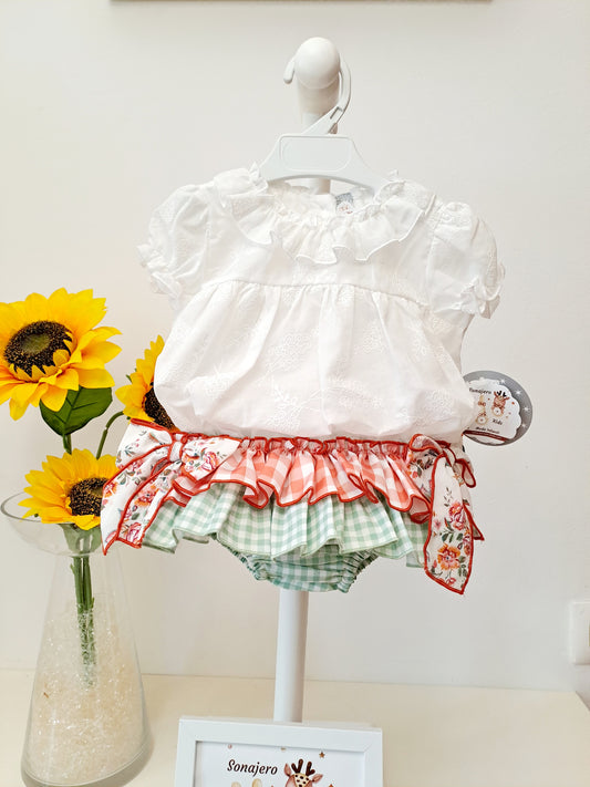 Conjunto Camisa Floral