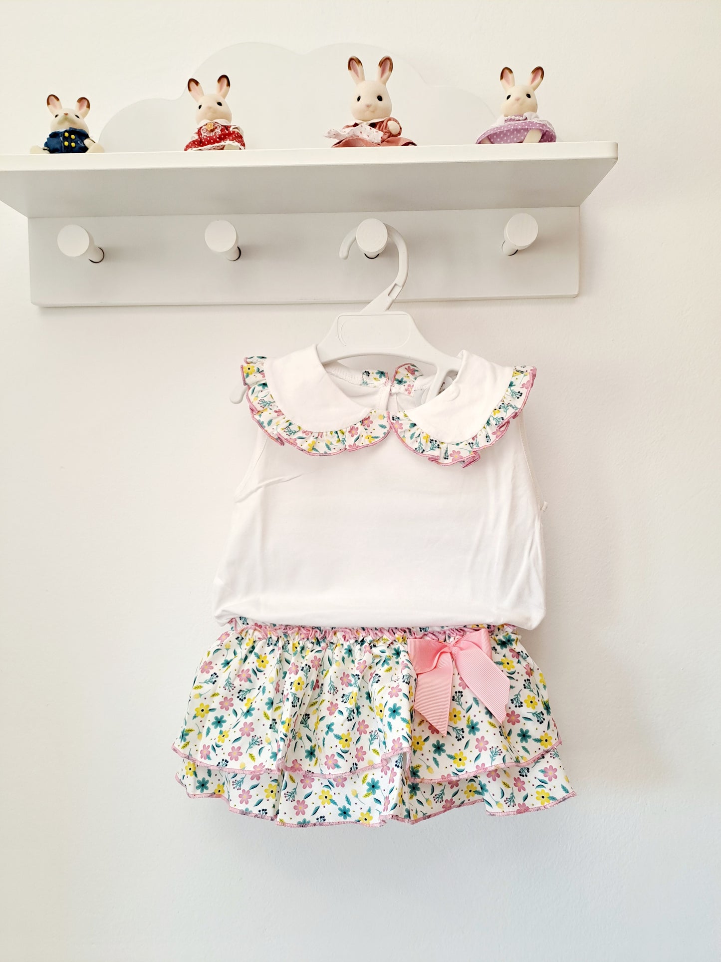 Conjunto Lazo Floral