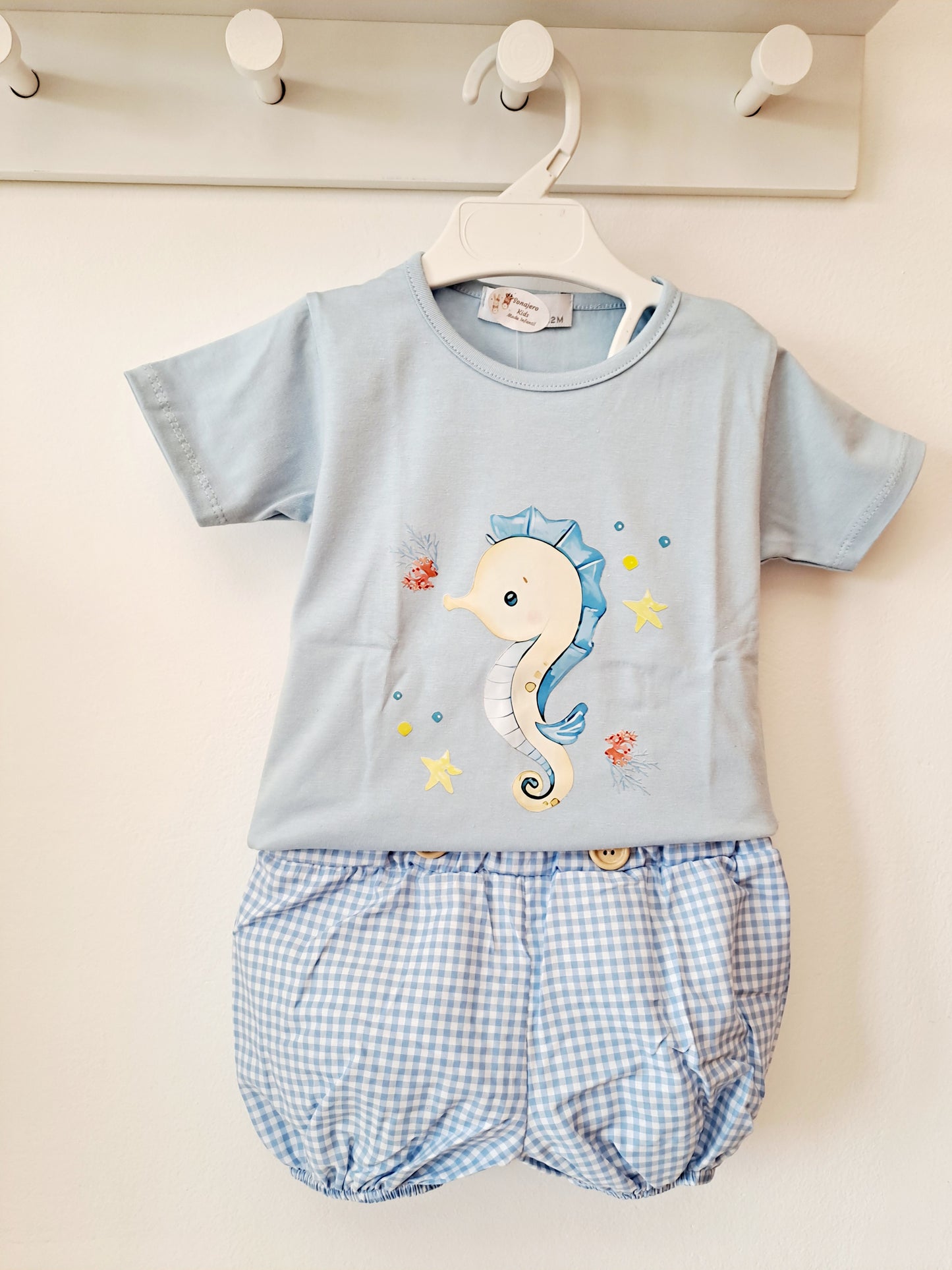 Conjunto Niño Caballito Mar