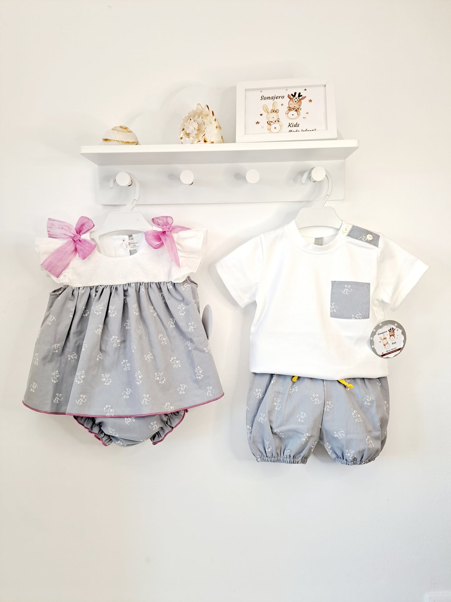 Conjunto Niño Perritos