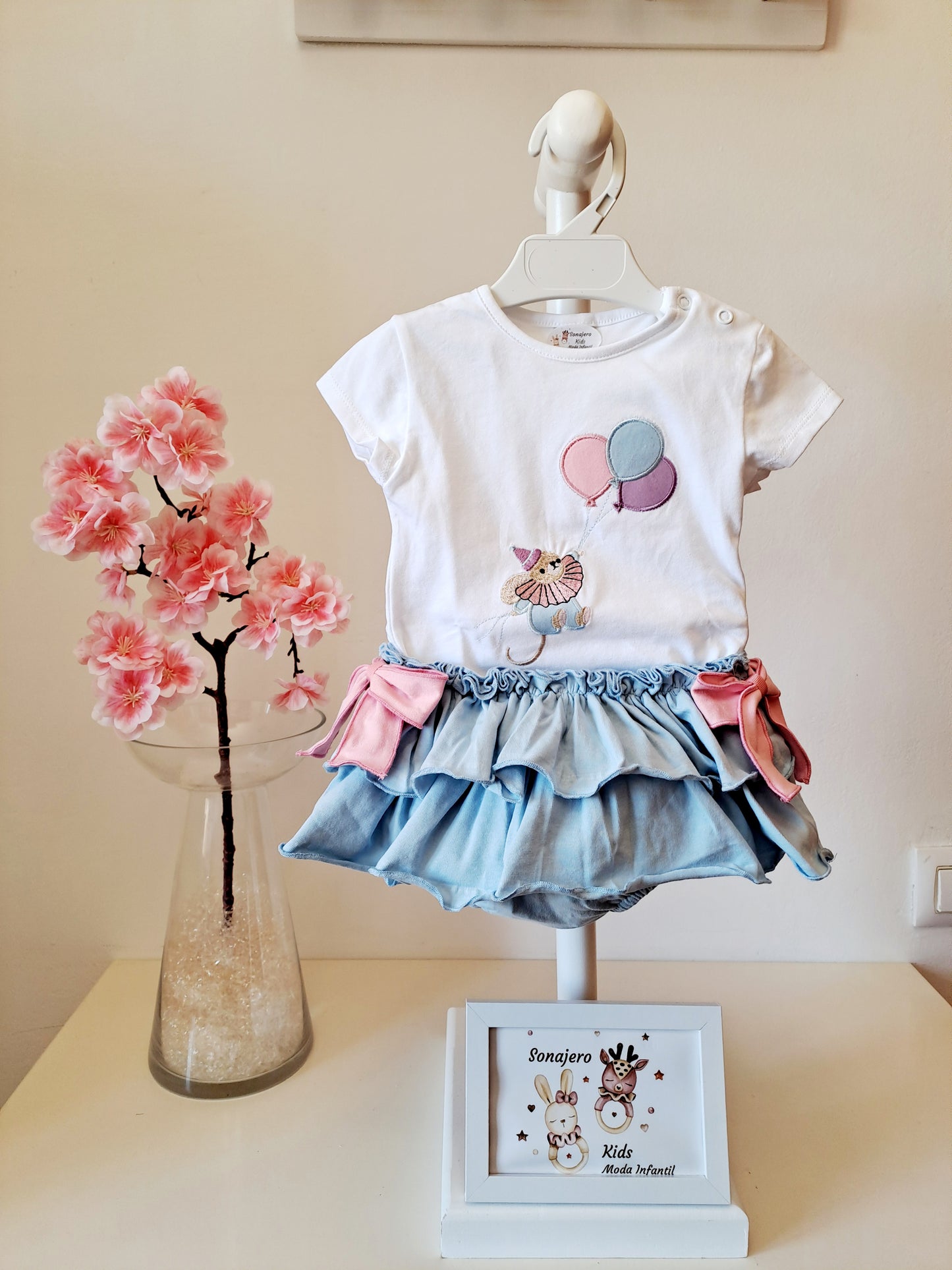 Conjunto Niño Raton Globos