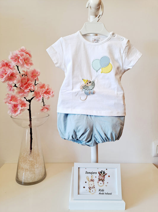 Conjunto Niño Raton Globos