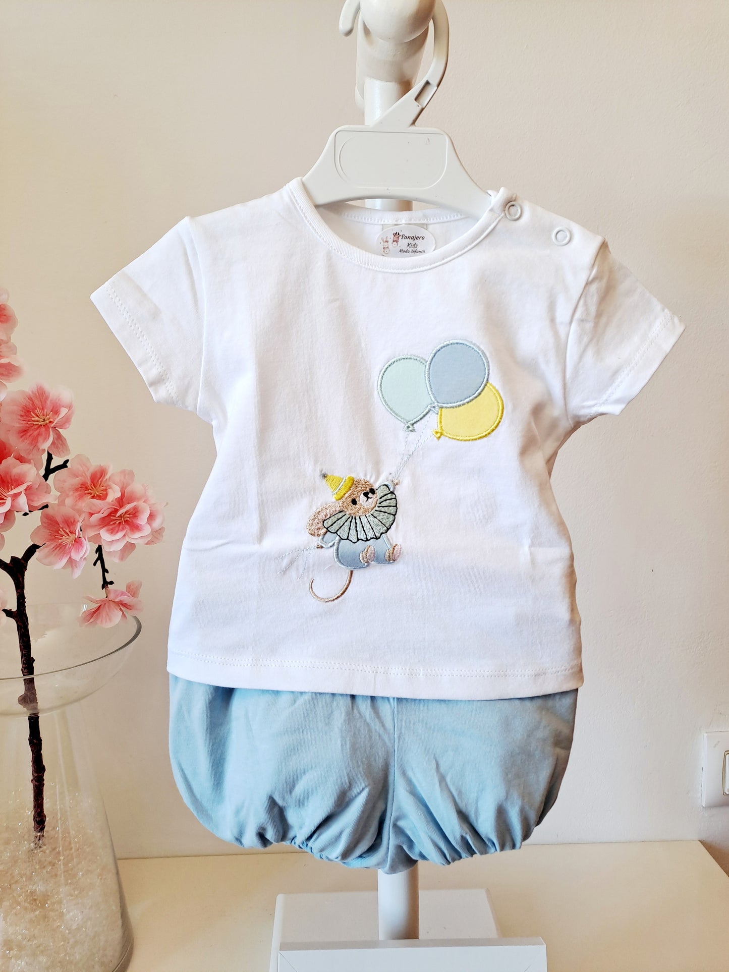 Conjunto Niño Raton Globos