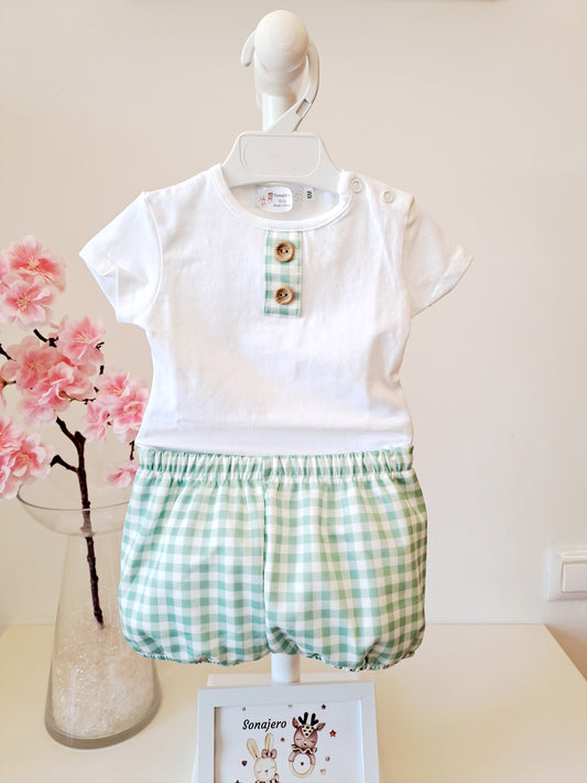 Conjunto Tapeta Vichy