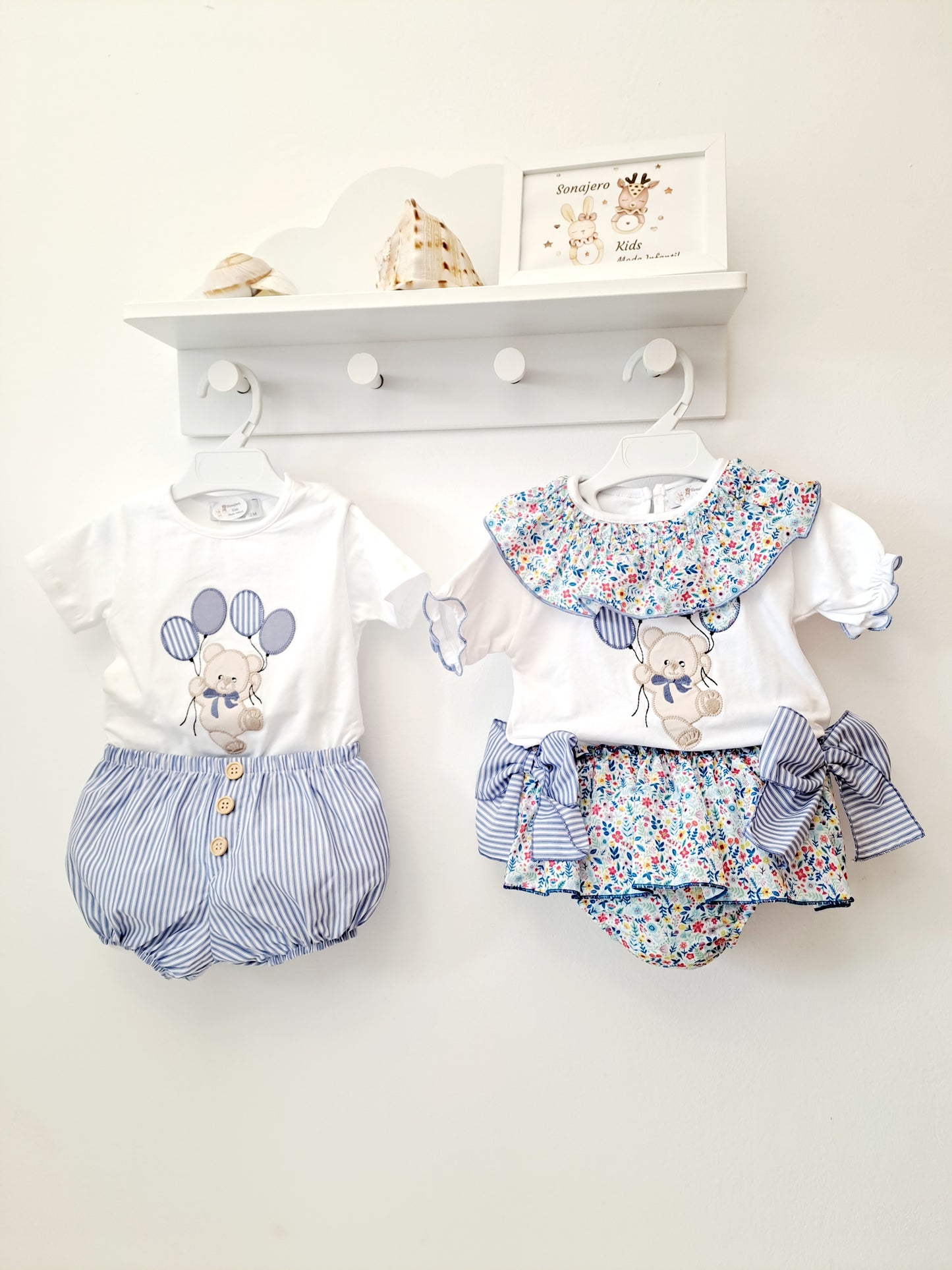 Conjunto Oso Globos