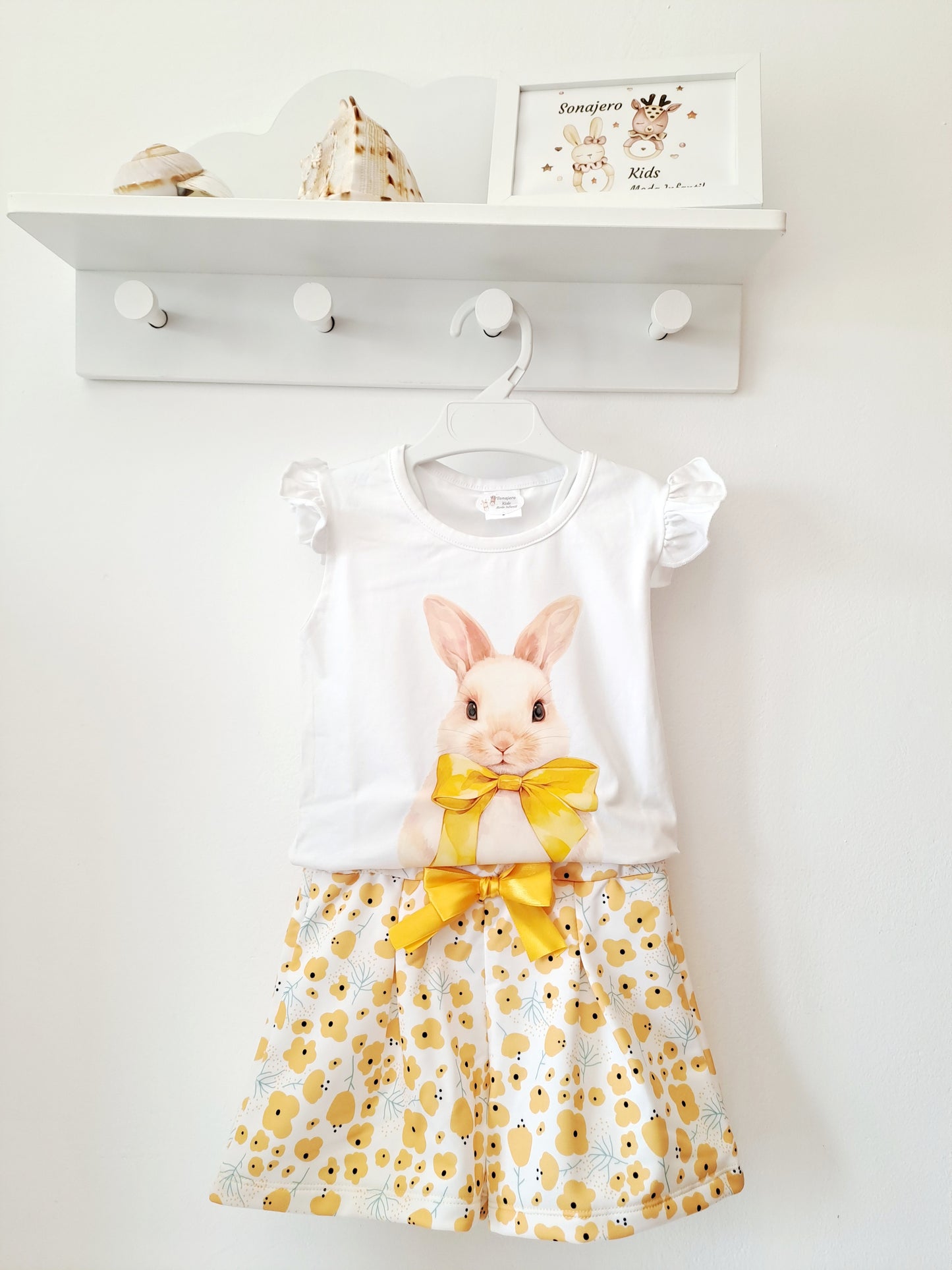 Conjunto Short Conejo Lazo