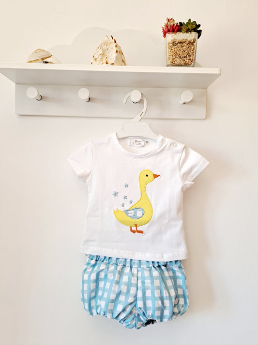 Conjunto Niño Pato Pañuelo