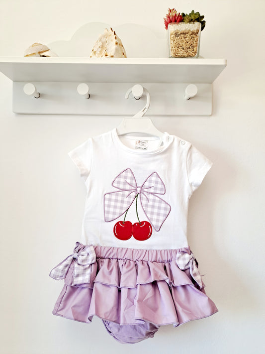 Conjunto Cereza Vichy