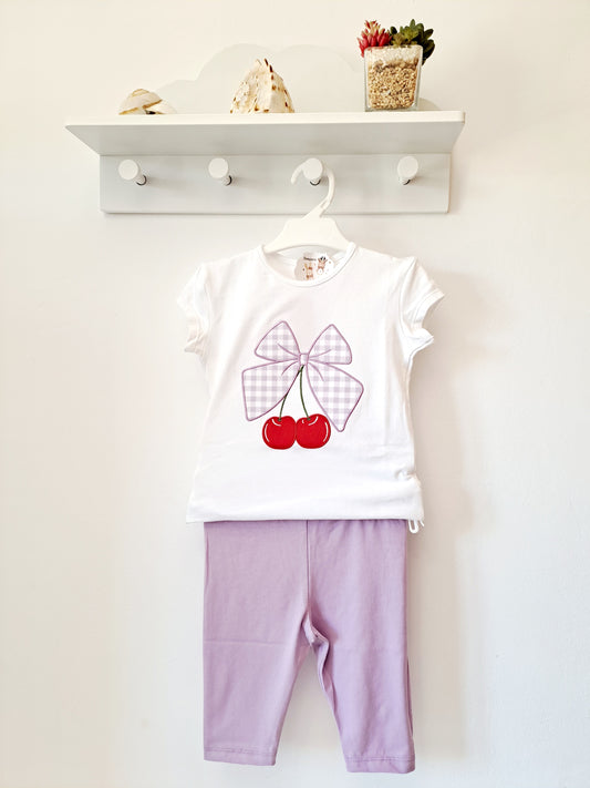 Conjunto Leggins Cereza Vichy