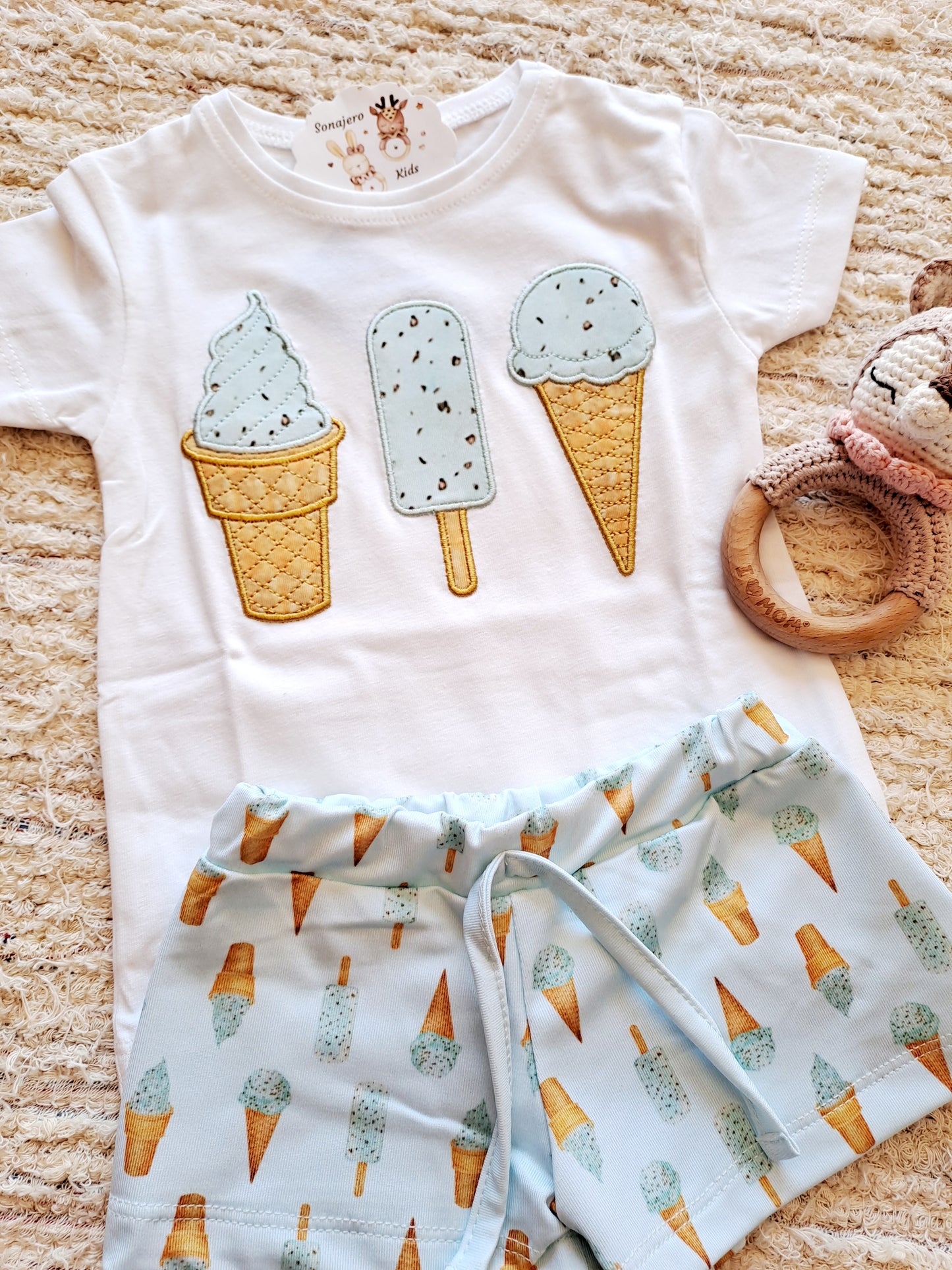 Conjunto Baño Niño Helados