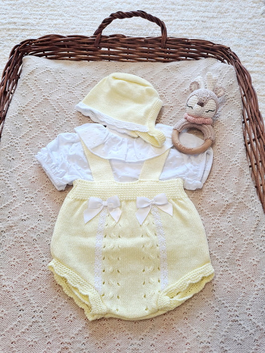 Conjunto Tirantes Blusa Amarillo