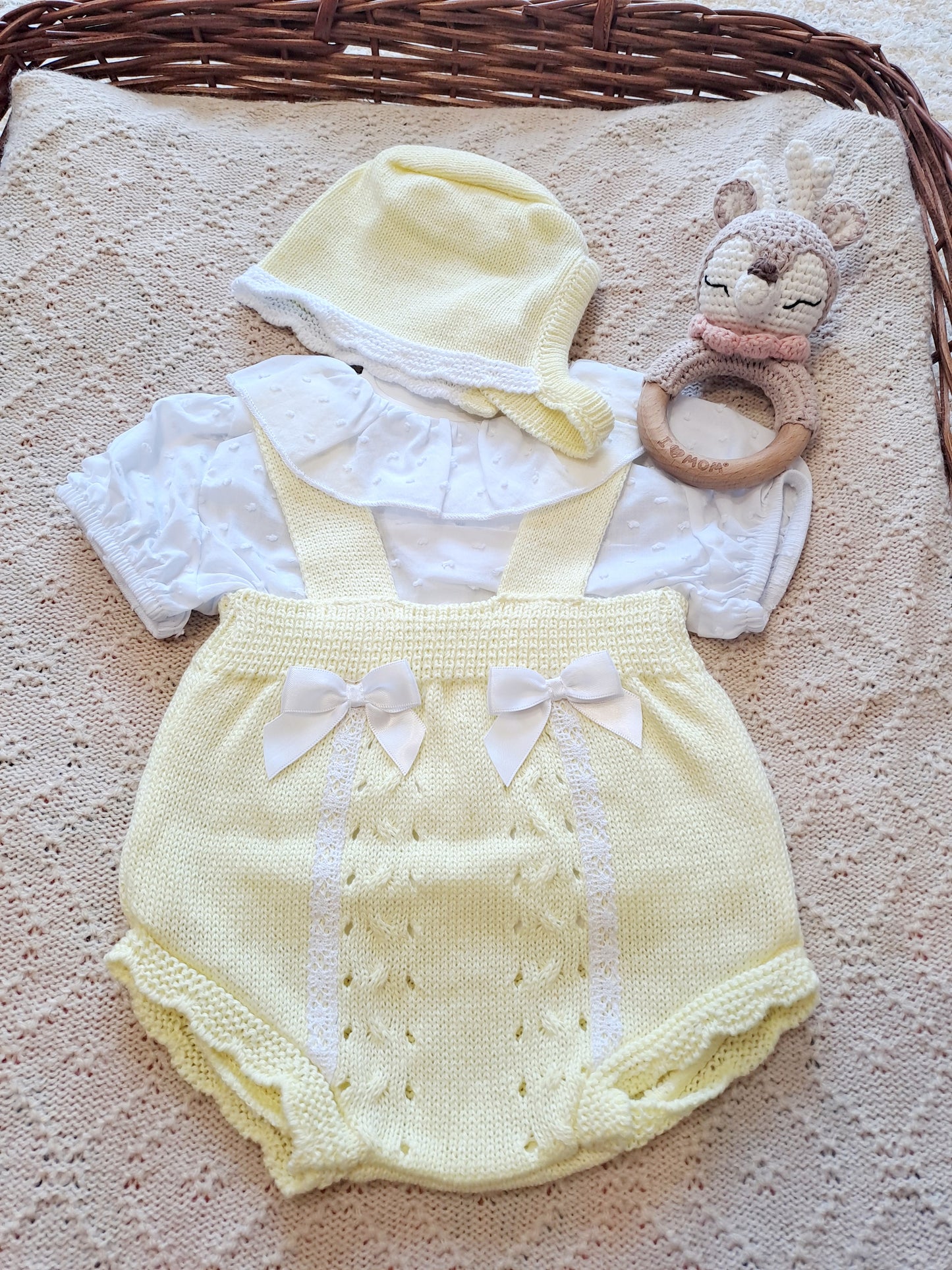 Conjunto Tirantes Blusa Amarillo
