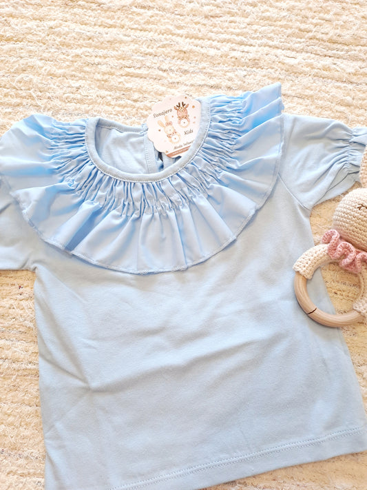 Camiseta Celeste Basic