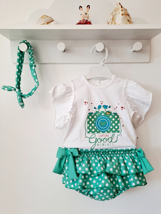 Conjunto Flash Verde