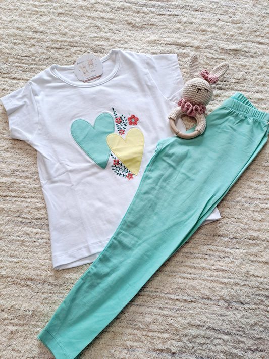 Leggings Dos Corazones