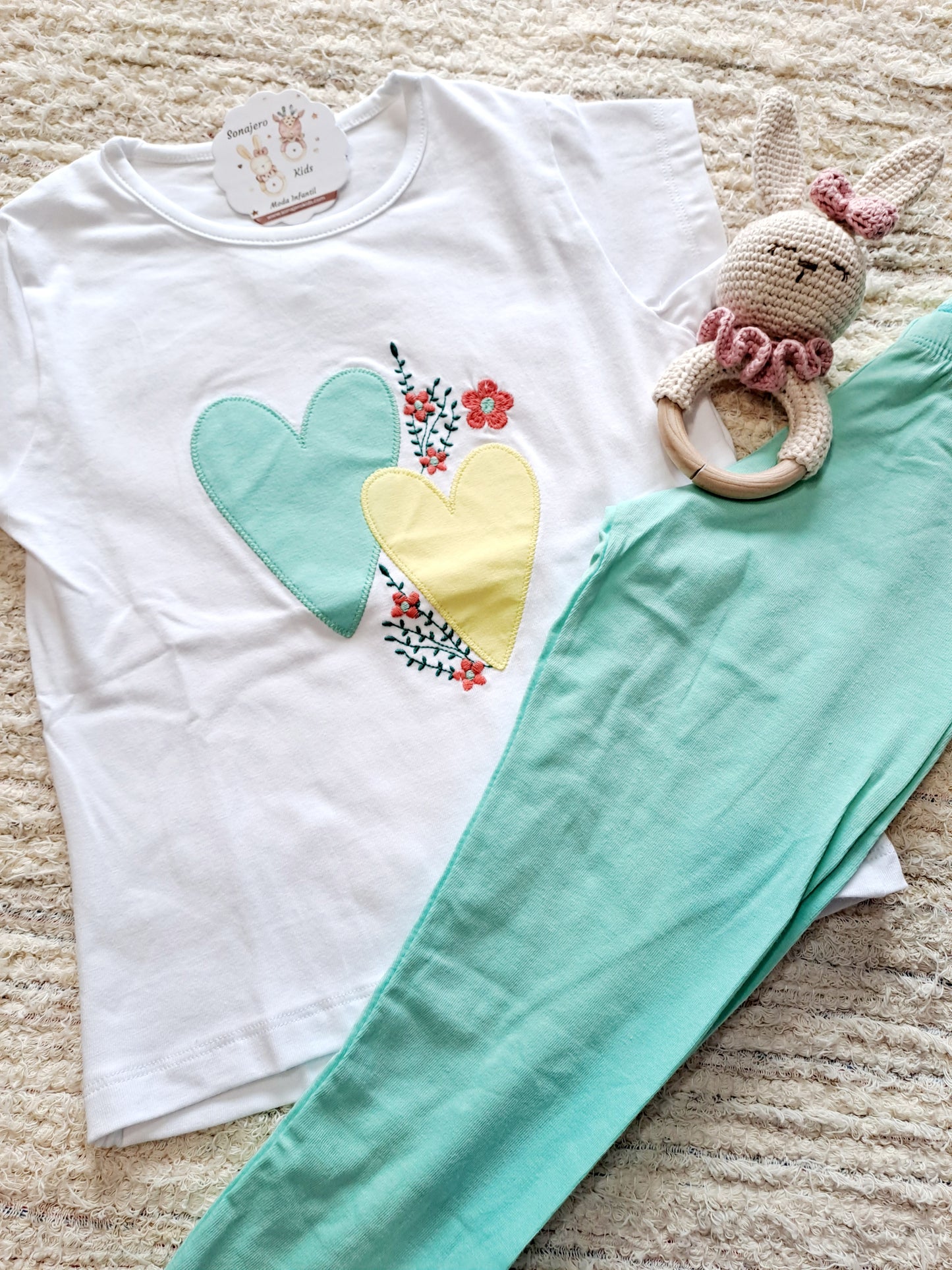 Leggings Dos Corazones